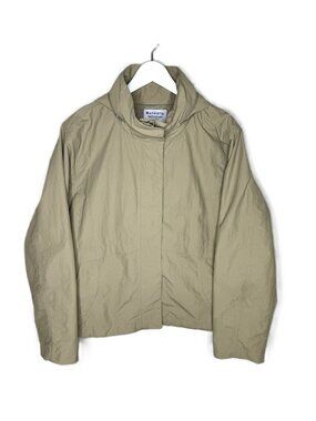 Athletha Tan Everywhere Jacket, Hooded, Lightweight, Size Large